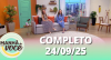 Manhã com Você (24/09/25) | Completo