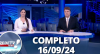 RedeTV News (16/09/24) | Completo