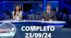 RedeTV News (23/09/24) | Completo