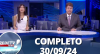 RedeTV News (30/09/24) | Completo