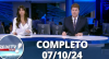 RedeTV News (07/10/24) | Completo