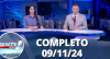 RedeTV News (09/11/24) | Completo