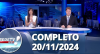 RedeTV News (20/11/24) | Completo