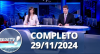 RedeTV News (29/11/24) | Completo