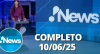 RedeTV! News (10/06/25) | Completo