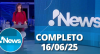 RedeTV! News (16/06/25) | Completo