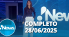 RedeTV! News (28/06/25) | Completo