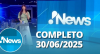 RedeTV! News (30/06/25) | Completo