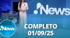 RedeTV! News (01/09/25) | Completo