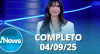 RedeTV! News (04/09/25) | Completo