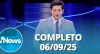 RedeTV! News (06/09/25) | Completo