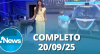 RedeTV! News (20/09/25) | Completo