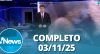 RedeTV! News (03/11/25) | Completo