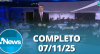 RedeTV! News (07/11/25) | Completo