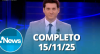 RedeTV! News (15/11/25) | Completo
