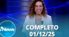 RedeTV! News (01/12/25) | Completo
