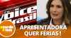 Globo teria encurtado 'The Voice' por causa de Fátima Bernardes