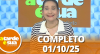 A Tarde é Sua (01/10/25) | Completo