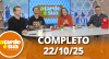 A Tarde é Sua (22/10/25) | Completo