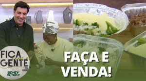 Marmita de carne moída com arroz e purê de batata | Fica com a Gente