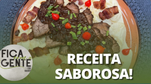 Maminha na cerveja com batata cremosa