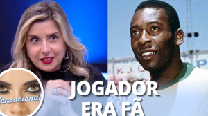 Mylena Ciribelli recorda sentimento em  1º encontro com Pelé