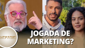 Leão Lobo desconfia de "briga" entre Bella Campos e Cauã Reymond