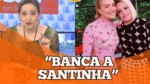 Sonia Abrão diz que Ana Maria "banca a santinha"