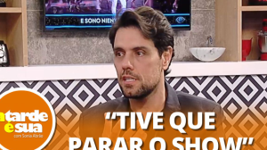 Thiago Arancam relembra momento difícil no palco: "Quebrei clavícula"