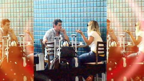 Valesca Popozuda  flagrada tomando cafezinho com amigo no Rio