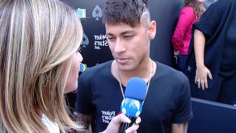 Neymar treina pquer e fala sobre o filho: 'vai seguir os caminhos do pai'