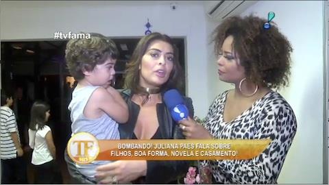 Juliana Paes fala sobre a relao com o filho