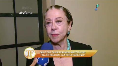 Fernanda Montenegro fala de preconceito contra seu papel em novela