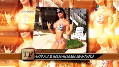 Fernanda D'avila fala sobre o sucesso de seu 'Bumbum Granada'