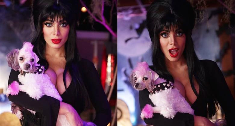 Anitta deixa os seios à mostra ao encarnar "Elvira" em ...