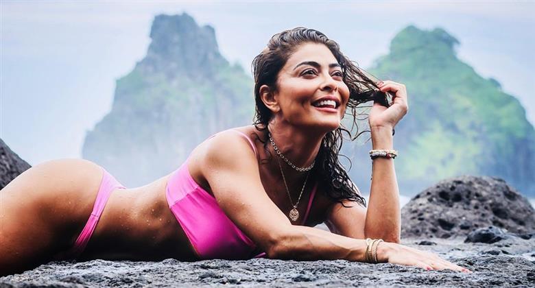 Juliana Paes Posa De Biqu Ni E Exibe Corp O Em Clique De Bumbum Pra Cima Redetv