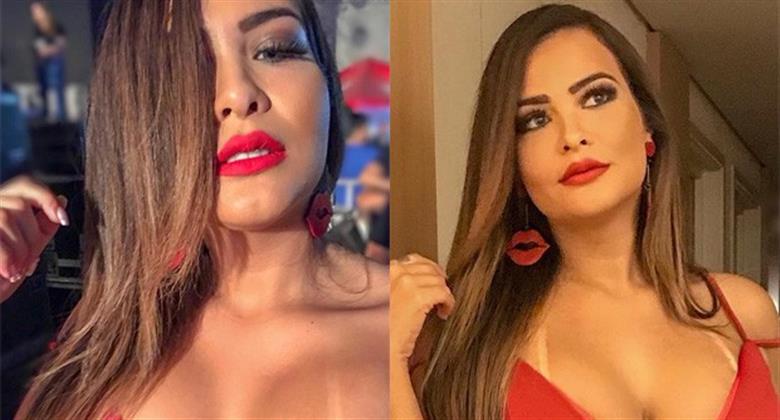 Geisy Arruda usa lingerie decotadíssima e quase mostra demais RedeTV