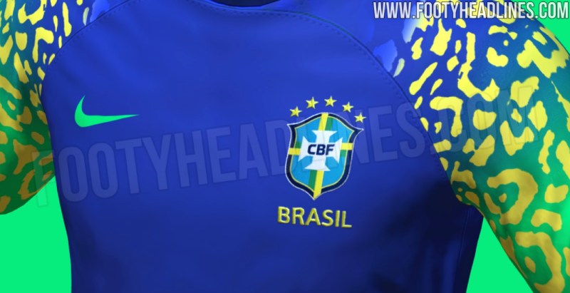 Provável nova camisa azul da seleção brasileira vaza na internet, Esporte