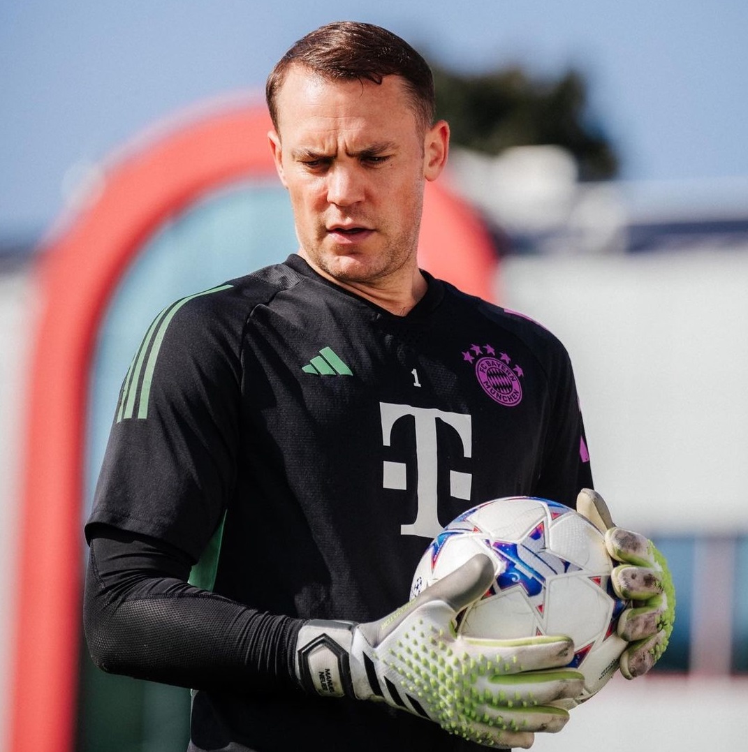 Londres Englândia Outubro 2019 Manuel Neuer Bayern Retratado Antes