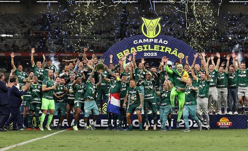 É CAMPEÃO! Palmeiras bate Santos e conquista o Paulista Feminino pela  segunda vez na história – Palmeiras