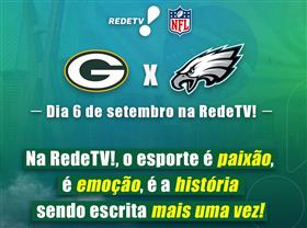 RedeTV! anuncia os patrocinadores do jogo da NFL no Brasil