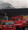 incêndio atinge viaduto na Avenida 23 de Maio