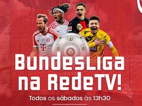 RedeTV! transmite partida entre Eintracht Frankfurt e Borussia Mönchengladbach