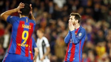 Messi completa 4 anos sem marcar um gol nas quartas de final da Liga dos Campeões