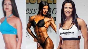 Eva Andressa mostra mudanças impressionantes no seu corpo nos últimos 15 anos