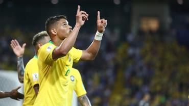 Zagueiro Thiago Silva será capitão novamente pelo Brasil na Copa contra o México