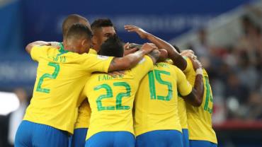 Seleção brasileira recua para 3ª posição no ranking masculino da Fifa