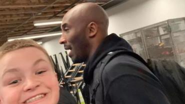 Fã publica suposta última foto de Kobe Bryant antes do acidente que o matou