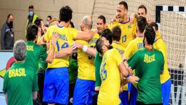 Olimpíada: seleção brasileira de handebol vence Portugal em amistoso