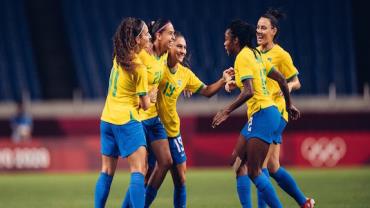 Futebol feminino vence Zâmbia e vai às quartas de final em Tóquio